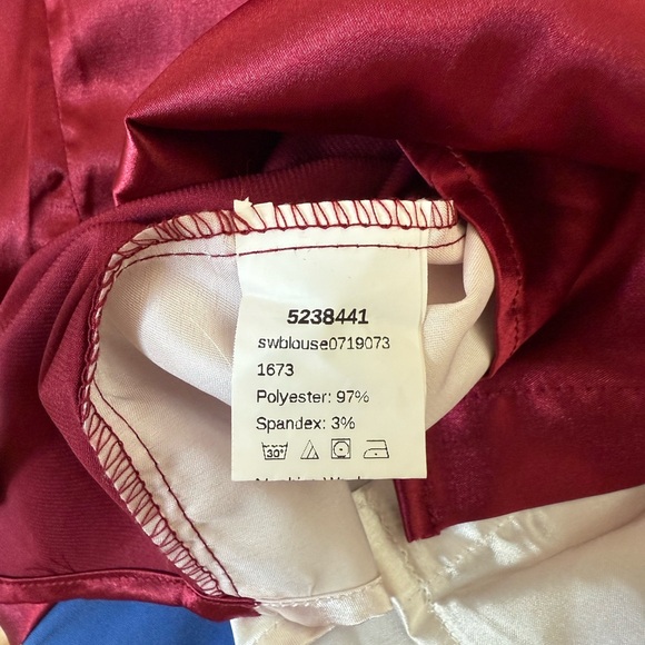 Button Down Blouse with Front Pocket – Multiple Colors - Picture 4 of 4